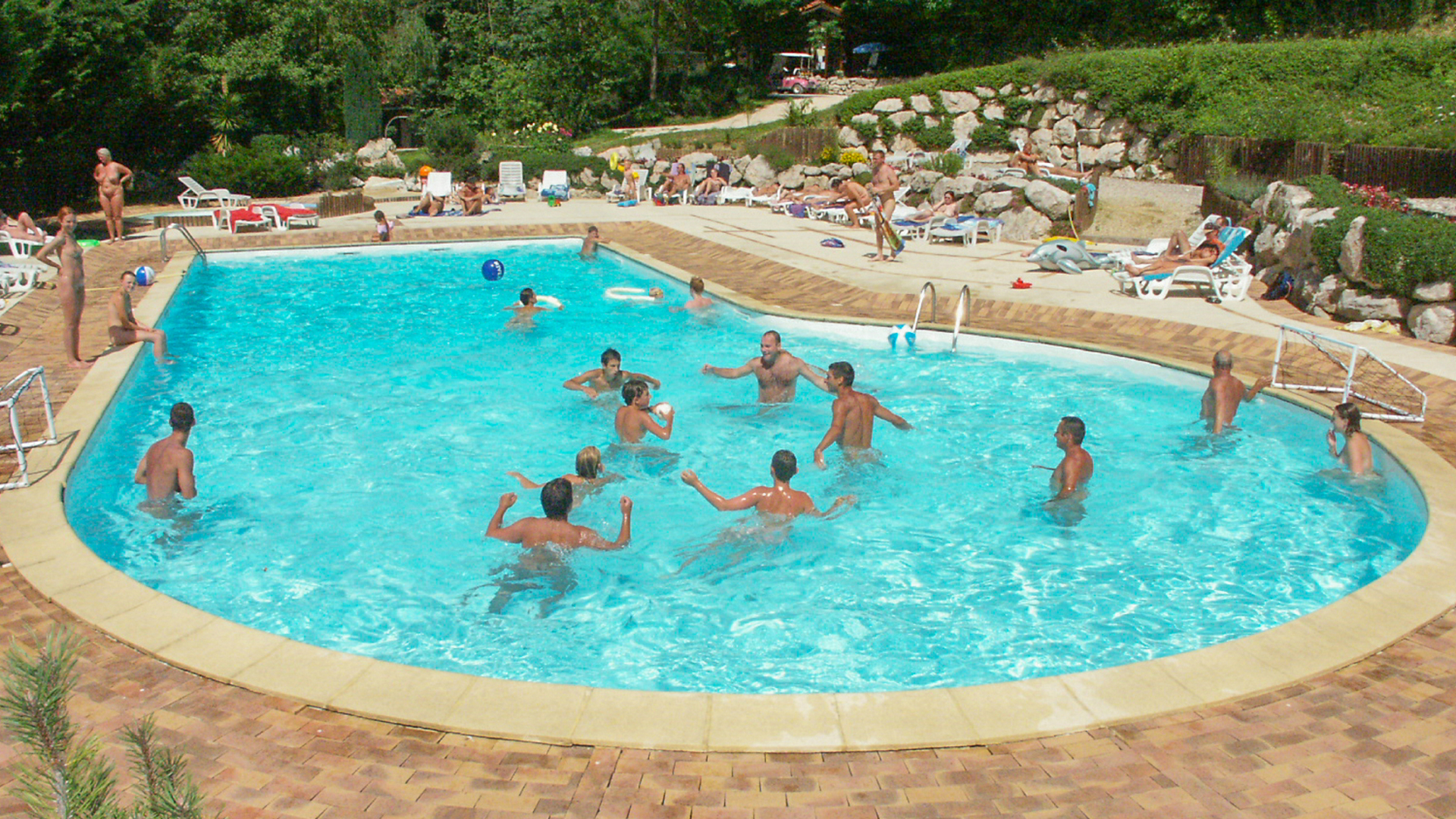 Camping naturista francia